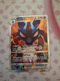 Lucario VSTAR SWSH291 SWSH: Sword & Shield Promo Cards Holo NM - Image 1