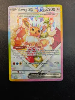 Eevee ex 174 SV: Scarlet & Violet Promo Cards Holo Promo Pokemon TCG NM+ - Image 1