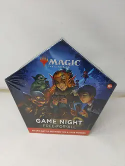 Magic: The Gathering 2022 Game Night 5 Ready-to-Play Decks 300 Cards for 2-5 195166147185 - Image 1