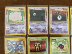 Pokemon TCG Neo Destiny Vintage Lot 11 Cards 2002 English Non Holo - Image 2