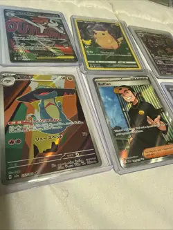 pokemon cards - Mixed lot of 7 Cards As Seen In Pics NM Art Rare, Ex, IR, Etc - Image 4
