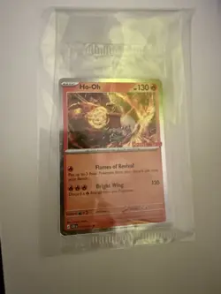 GameStop Stamped PROMO Ho-Oh Pokemon TCG trading card SEALED - Image 1