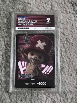 One Piece TCG Live Action Chopper DON!! Card Promo English 2026 ACE 9 MINT - Image 3
