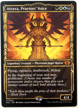 MTG Atraxa, Praetors' Voice March of the Machine: Multiverse Legends 33 NM - Image 1