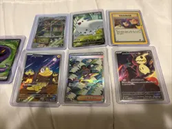 pokemon cards - Mixed lot of 7 Cards As Seen In Pics NM Art Rare, Ex, IR, Etc - Image 1