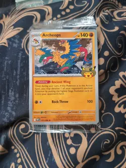 Archeops Pokemon TCG Promo Card | Pokemon Fossil Field Museum Chicago Exclusive - Image 1