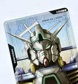Gundam TCG Card Game Dual Impact Resource Foil Card C+ R-012 - Image 2