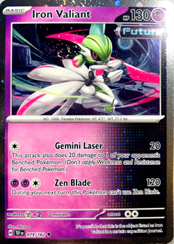 Iron Valiant - (Cosmos Holo Swirl) 079/162 Miscellaneous Cards & Products Holo - Image 1