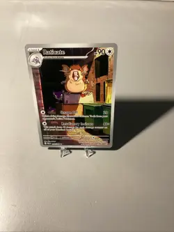 Pokemon Raticate 099/088 Illustration Rare ME03: Perfect Order Holo Card is NM - Image 1