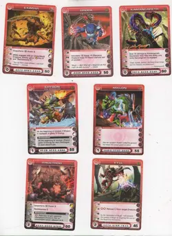 Chaotic lot #021. 7 Underworld creature cards. All MAX Energy - Image 1