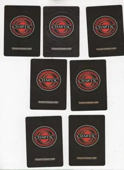 Chaotic lot #021. 7 Underworld creature cards. All MAX Energy - Image 2