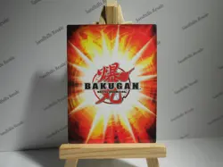Bakugan Card - Fire Mana - Blue Ability Card - BA663 - 33/48q - 2009 - Image 2