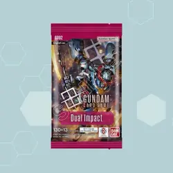 Gundam Card Game Dual Impact Booster Pack English Version New Sealed GD02 - Image 1