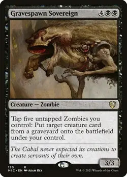 2x Gravespawn Sovereign MIC NM MTG - Image 1
