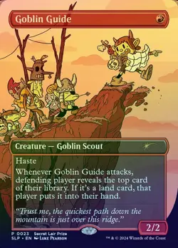 Goblin Guide Near Mint Full Art Foil #23 SLP Secret Lair Promo MTG - Image 1