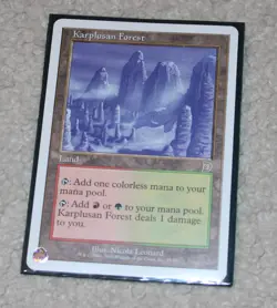 Karplusan Forest 39 Deckmasters Garfield vs Finkel Normal NM - Image 1