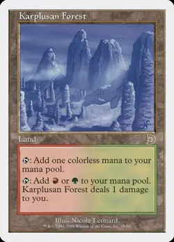 Deckmasters MTG 1 Karplusan Forest Magic - Image 1