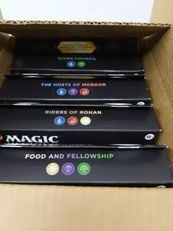 Magic: The Gathering LOTR Tales of Middle-Earth Commander Deck Bundle 4-Pack 195166205069 - Image 5