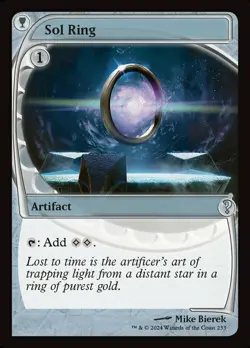 1x Sol Ring - Future Frame - Mystery Booster 2 - Near Mint, English - MTG! - Image 1