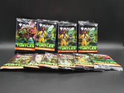 Magic The Gathering Teenage Mutant Ninja Turtles Booster Pack Lot of 10 - Image 1