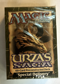 MtG Urza's Saga - Special Delivery - Sealed Preconstructed - Magic the Gathering - Image 1