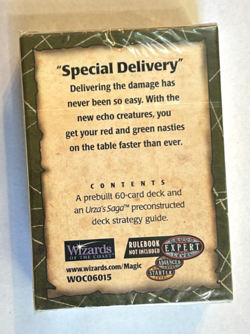 MtG Urza's Saga - Special Delivery - Sealed Preconstructed - Magic the Gathering - Image 3
