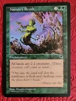 MTG Nature's Revolt x1 MP/LP ~Tempest (Magic the Gathering)*Free Shipping* - Image 1