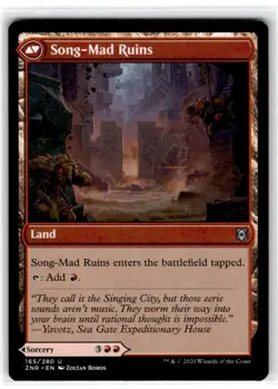 MTG Magic The Gathering Song-Mad Treachery Uncommon Lightly Played - Image 2