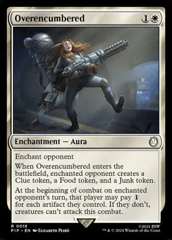 Overencumbered Universes Beyond: Fallout MTG Magic The Gathering - Image 1