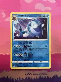 Pokemon Card Arctovish Darkness Ablaze Reverse Holo Rare 054/189 Near Mint - Image 1