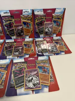 8X Pokemon TCG Enhanced 2-Pack Blister, FUSION STRIKE & ASTRAL RADIANCE - SEALED - Image 3
