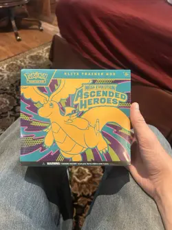 Pokemon TCG Elite Trainer Box Mega Evolution Ascended Heroes English - Image 1