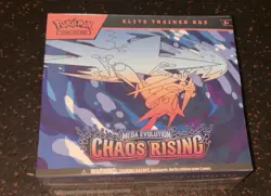 Pokemon Chaos Rising Elite Trainer Box ETB Sealed ME04 CRI Mega Evolution TCG - Image 1