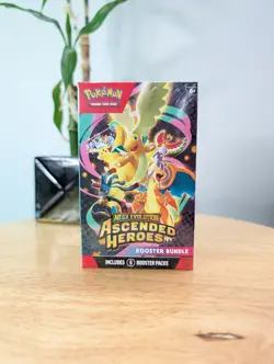 Pokemon Ascended Heroes Booster Bundle Factory Sealed 6 Booster Packs - Image 1