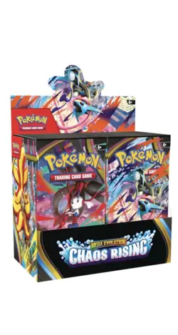 Pokemon TCG: Mega Evolution - Chaos Rising Booster Display Box (36 Packs) NEW - Image 1