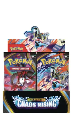 Pokemon TCG: Mega Evolution - Chaos Rising Booster Display Box (36 Packs) NEW - Image 2