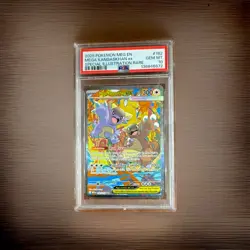 Pokemon ME01 Mega Evolution Mega Kangaskhan EX 182/132 SIR Holo PSA 10 - Image 1