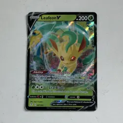 The Pokemon Company Leafeon V Evolving Skies Ultra Rare Holo 007/203 - Image 1