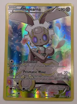 Pokemon TCG Magearna XY186 Full Art Holo Black Star Promo XY Promos - Image 1