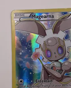 Pokemon TCG Magearna XY186 Full Art Holo Black Star Promo XY Promos - Image 2