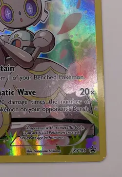 Pokemon TCG Magearna XY186 Full Art Holo Black Star Promo XY Promos - Image 5