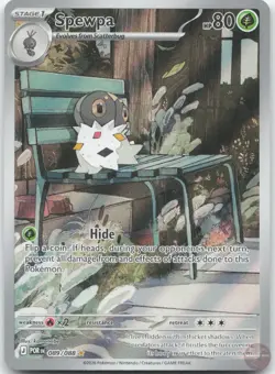 Spewpa 089/088 Illustration Rare Perfect Order Pokemon Near Mint - Image 1