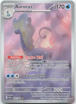 Aurorus 092/088 Illustration Rare Perfect Order Pokemon Near Mint - Image 1