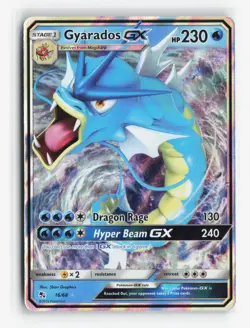 Gyarados GX 16/68 2019 Hidden Fates Pokemon TCG Ultra Rare Near Mint NM - Image 1
