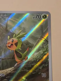 Chespin 87/86 Illustration Rare Pokemon TCG Chaos Rising ME04 Holo IR - Image 2