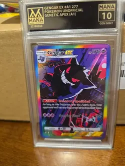 Pokemon TCG Gengar EX Genetic Apex (A1) - Image 1