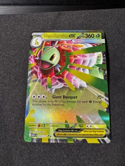 Pokemon Ascended Heroes TCG Mega Meganium EX 010/217 Mega Evolution NM - Image 1