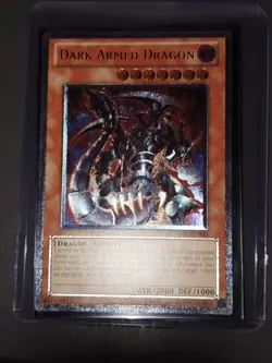 Yugioh! Dark Armed Dragon TU06-EN000 Ultimate Rare European Version Near Mint - Image 1