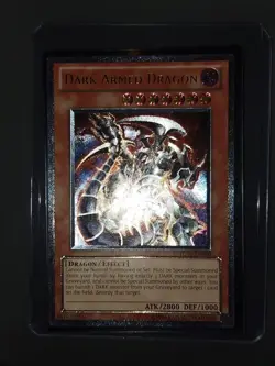 Yugioh! Dark Armed Dragon TU06-EN000 Ultimate Rare European Version Near Mint - Image 2