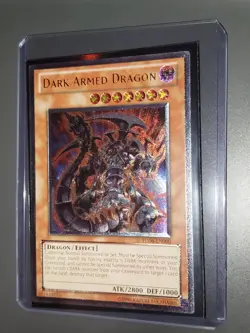 Yugioh! Dark Armed Dragon TU06-EN000 Ultimate Rare European Version Near Mint - Image 3